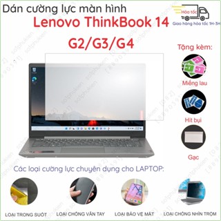 Dán màn hình cường lực Lenovo ThinkBook 14 16 Gen G2/ G3/ G4/ G6 G7 Ultra IMH IRL 21KG (2024)/ G6+ G7+ AHP ABP nano dẻo