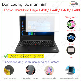 Dán màn hình cường lực Lenovo ThinkPad Edge E420/ E440/ E460/ E480 nano dẻo siêu mỏng trong suốt, nhám chống vân tay