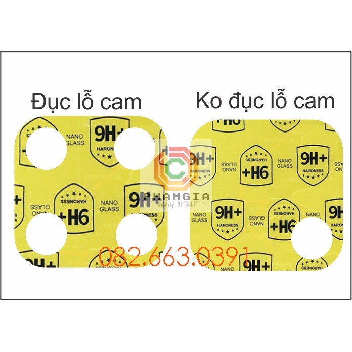 Cường lực camera Realme Narzo 30A nano siêu bền