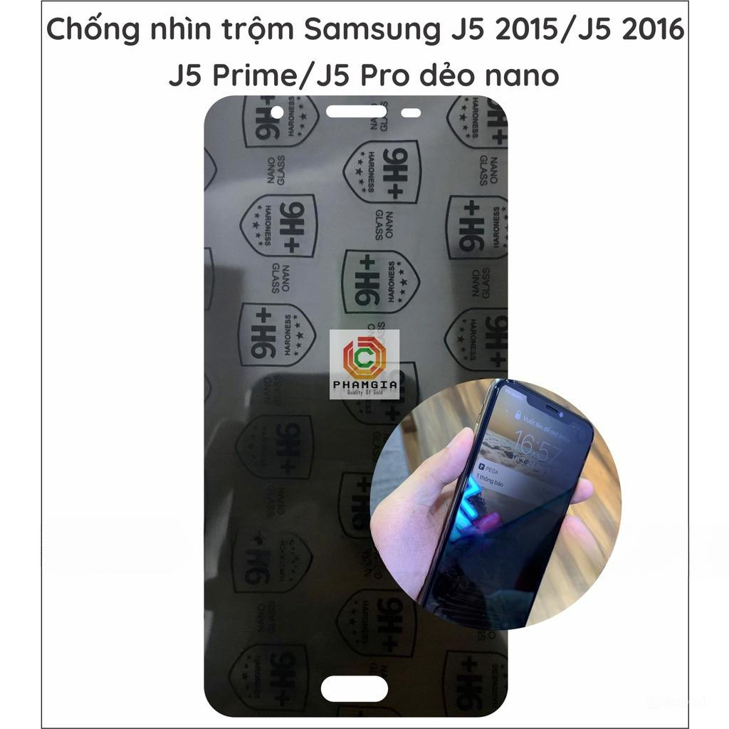 Dán cường lực chống nhìn trộm Samsung J5 2015 / J5 2016 / J5 Prime / J5 Pro / J6 2018 /J6 Plus / J6 