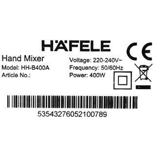 Máy đánh trứng cầm tay Hafele HH-B400A
