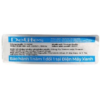 Bàn ủi khô Delites BUK03