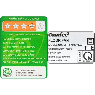 Quạt lửng Comfee CF-FF4019VEW