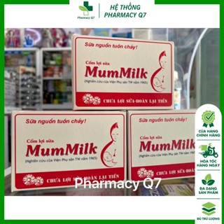 Cốm lợi sữa Mummilk ⚡ hộp màu trắng ⚡ Bổ sung dinh dưỡng và khoáng chất cho mẹ bầu - Hộp 20 gói