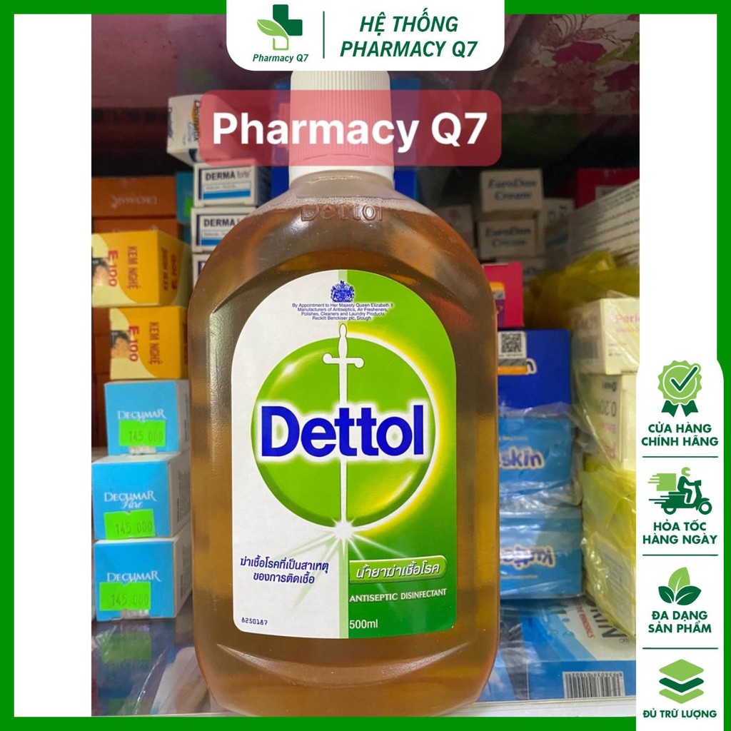 Dung dịch sát khuẩn Dettol 500ml