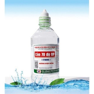 Cồn 70 Độ VP (500ml) Màu trắng