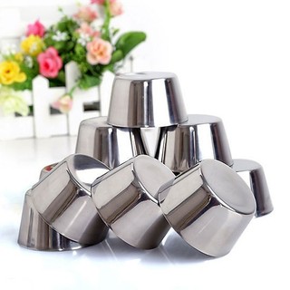 chén inox bánh lăn (304)