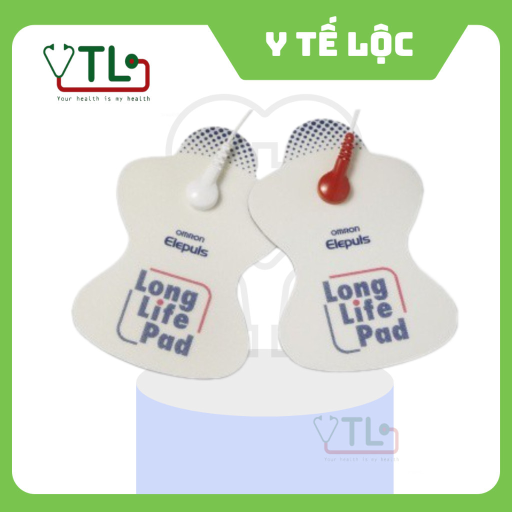 (Mua 10 tặng 1)Miếng dán điện cực máy massage Omron HV-F127,HV-F128, HV-F013