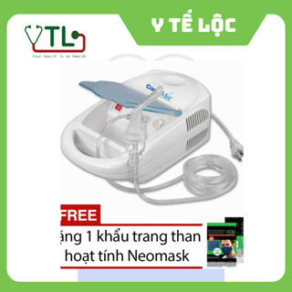 Máy xông mũi họng COMPMIST ( Dùng được trong thú y) + Tặng 1 khẩu trang Neomask (BH 5 năm)