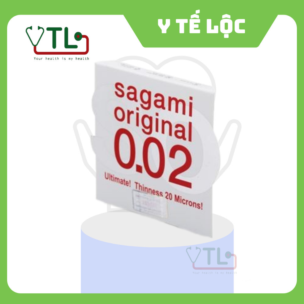 Bao cao su SAGAMI ORIGINAL 0.02 (HỘP 1)