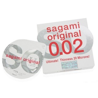 Bao cao su SAGAMI ORIGINAL 0.02 (HỘP 1)