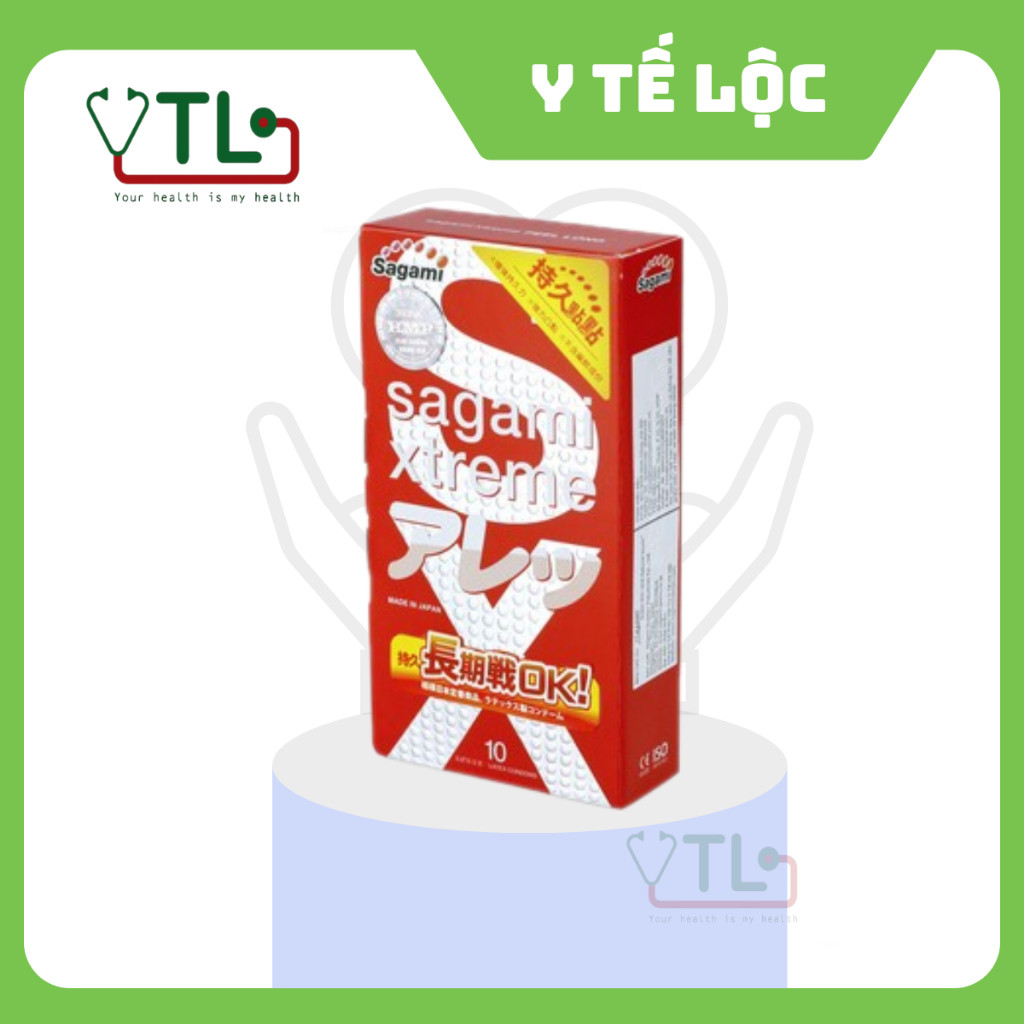 Bao cao su có gai Sagami Xtreme Feel Long 10 bao