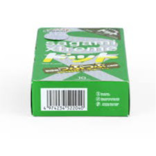 Hộp 10 bao cao su có gai Nhật Bản Sagami Xtreme Green Siêu Mỏng