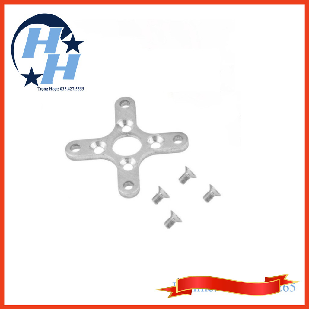 Bộ đế motor nhôm và ốc vít