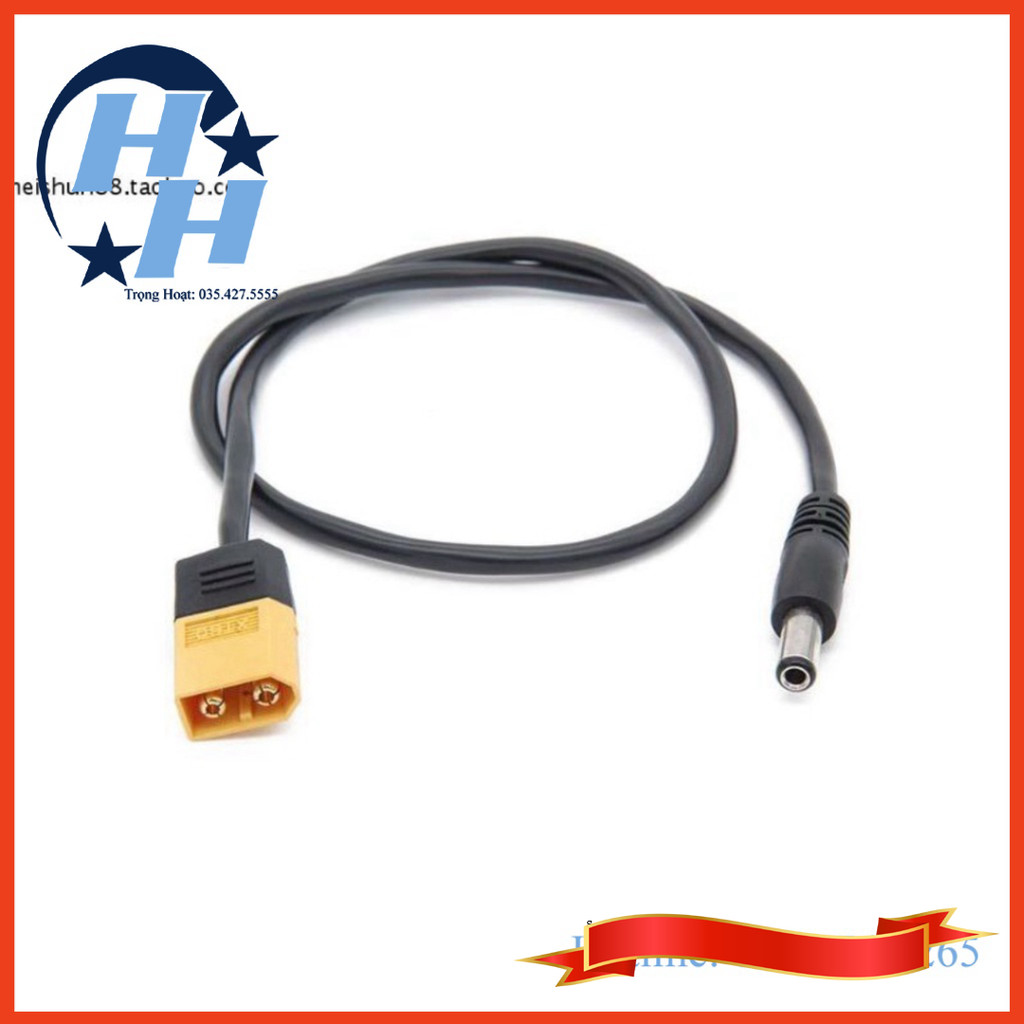 Cáp chuyển đổi XT60 sang DC5521