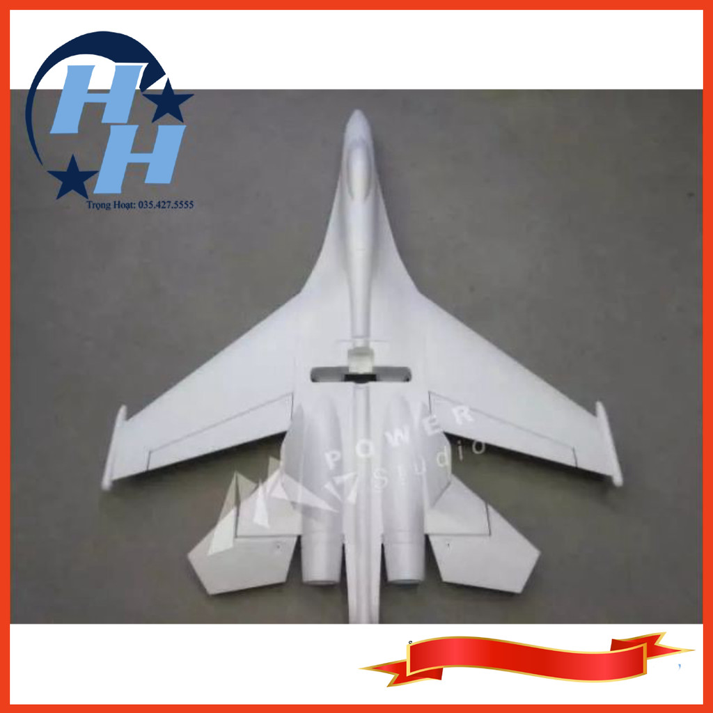 Máy bay mô hình su27 ( KIT đầy đủ phụ kiện, chưa bao gồm đồ điện) may bay