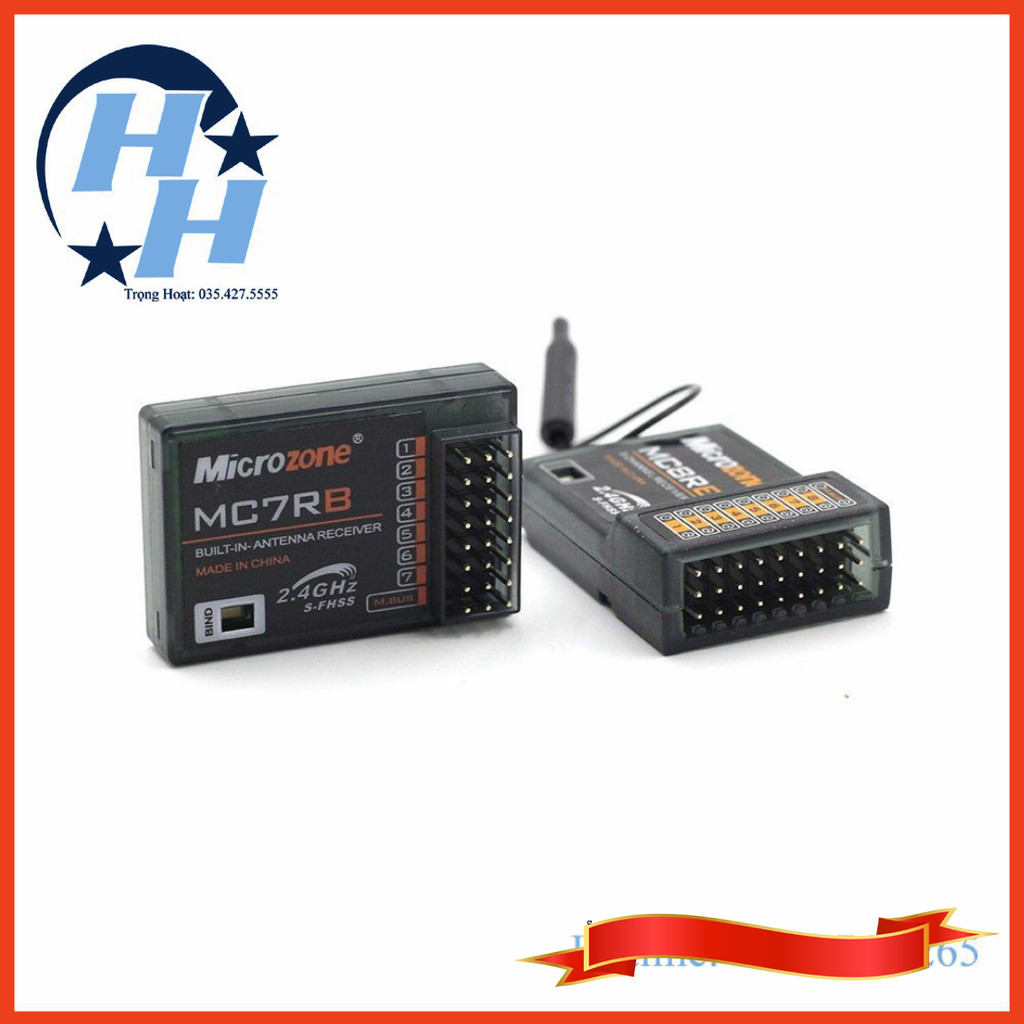 RX Microzone MC6RE, MC7RB maybayrc