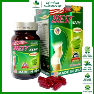 Viên uống hỗ trợ giảm cân BEST SLIM Collagen từ USA