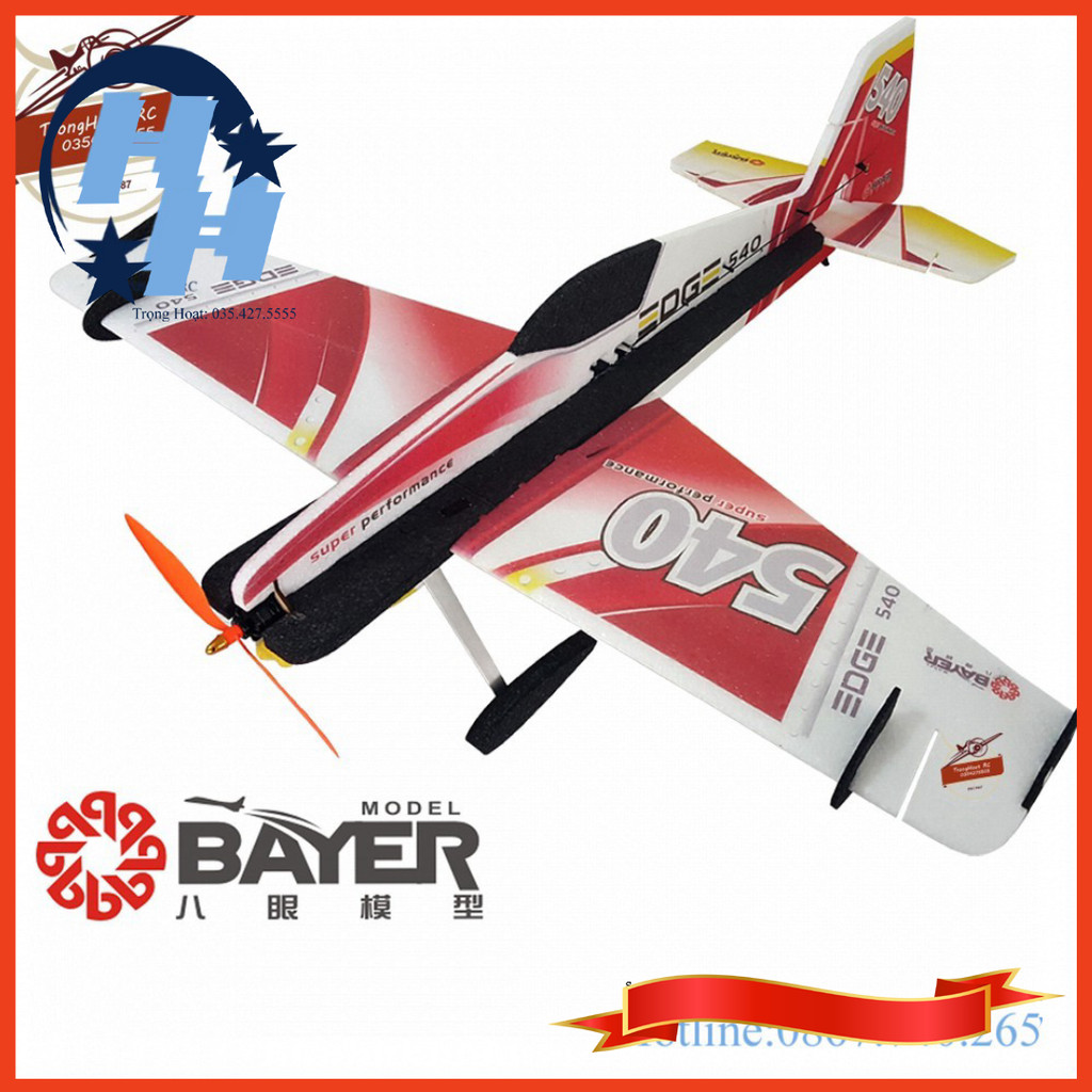 Kit Máy Bay 3D EPP EDGE540T Hàng Siêu Chuẩn Sải Cánh 1000mm. máy bay điều khiển