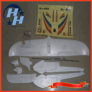 Kit máy bay tàu lượn Mini Surfer 800 sải 800mm EPP