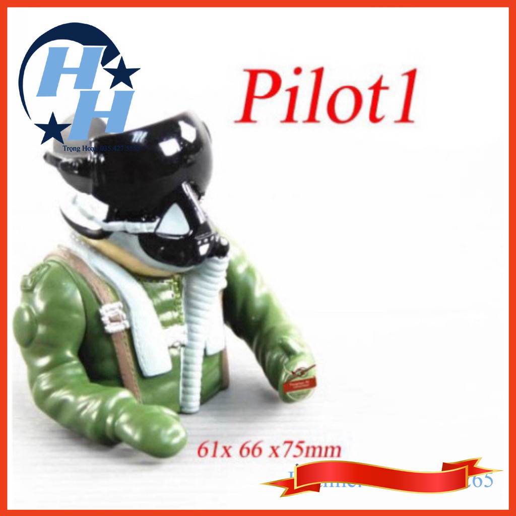 Mô hình phi công máy bay chiến đấu hiện Pilot