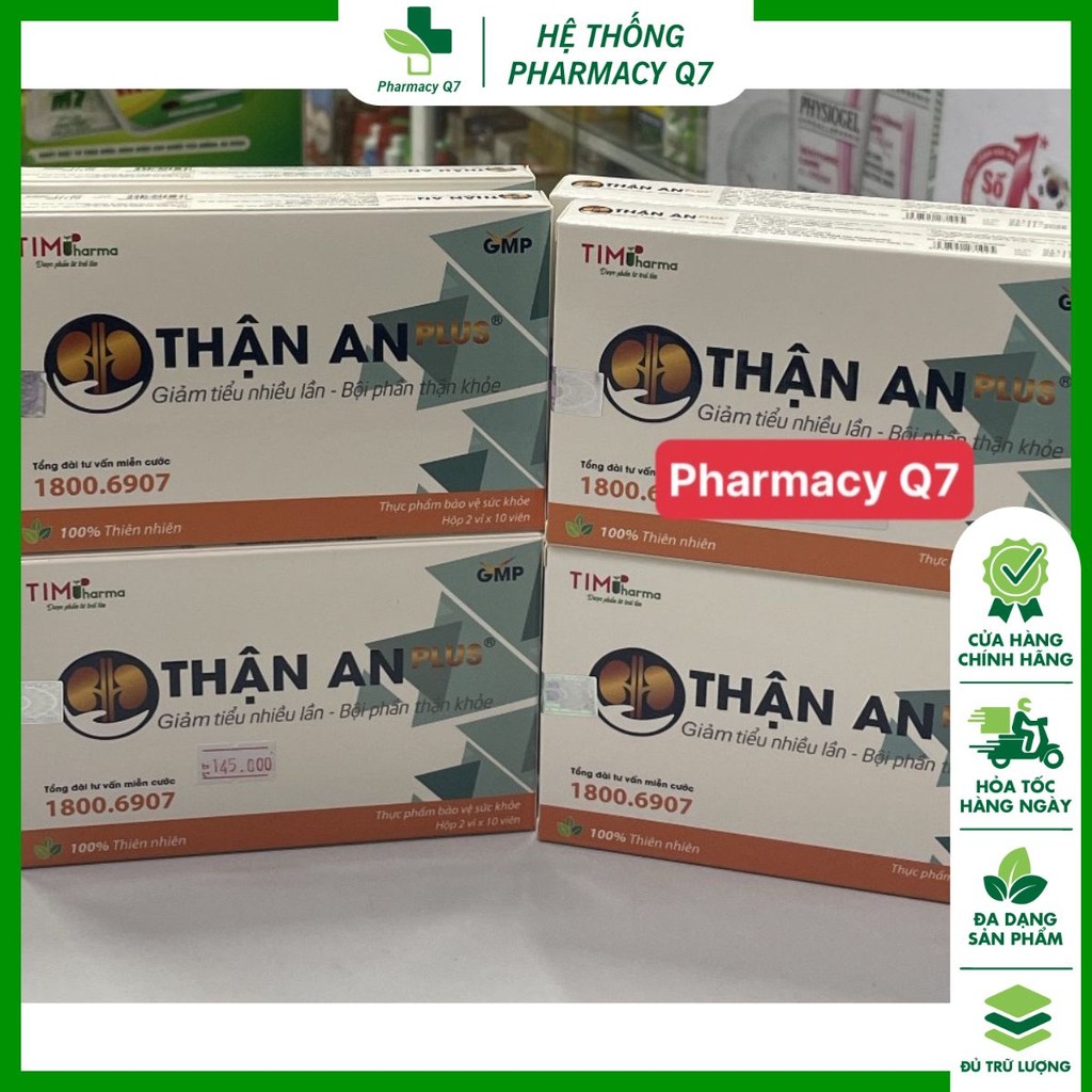 Thận an plus hộp 20 viên