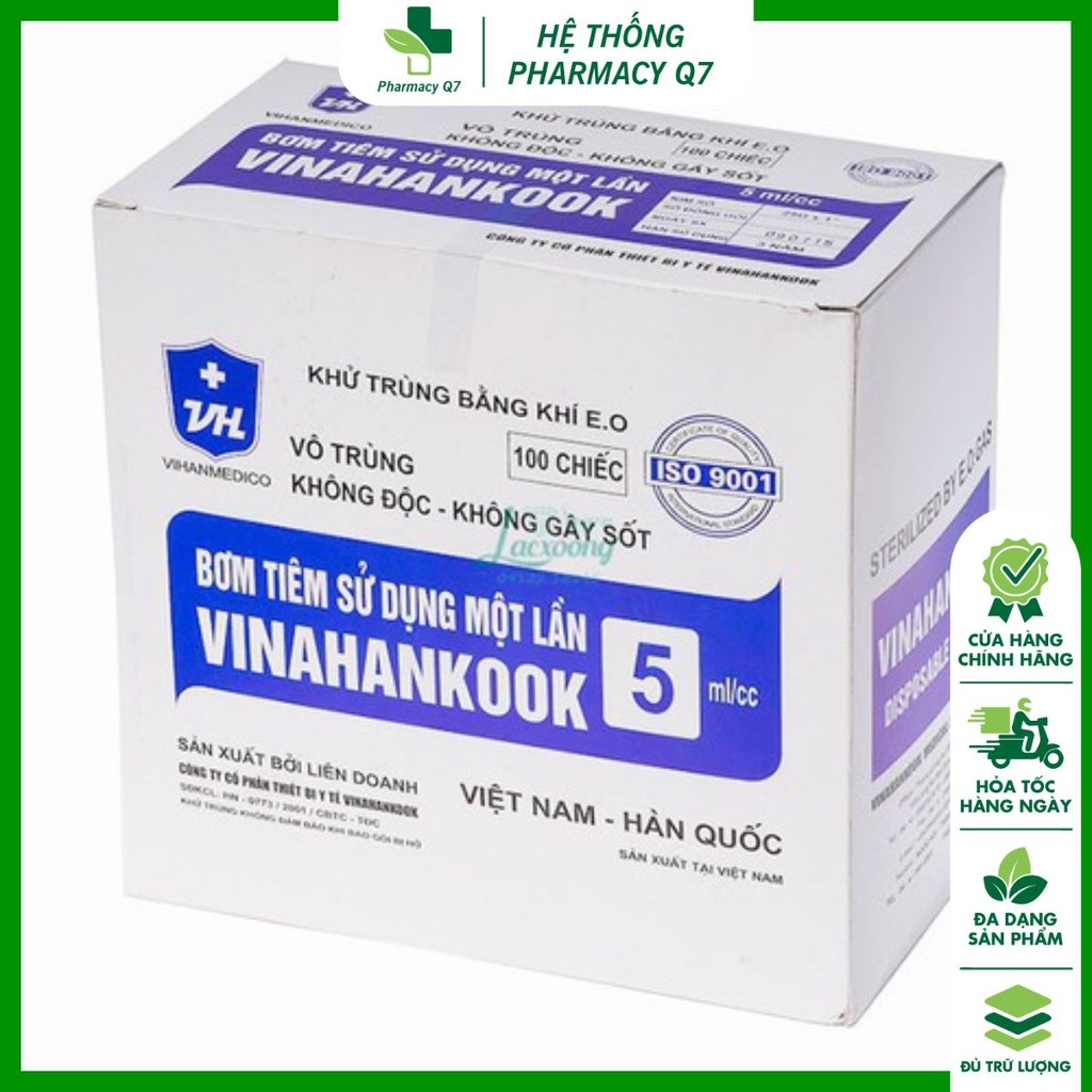 Bơm tiêm Kim Vinahankook 5ml/cc