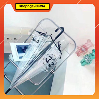 ô trong suốt  kèm sang chảnh chảnh hottrend cho nữ. Ô dù trong suốt gấp gọn đi mưa, du lịch, chụp hình
