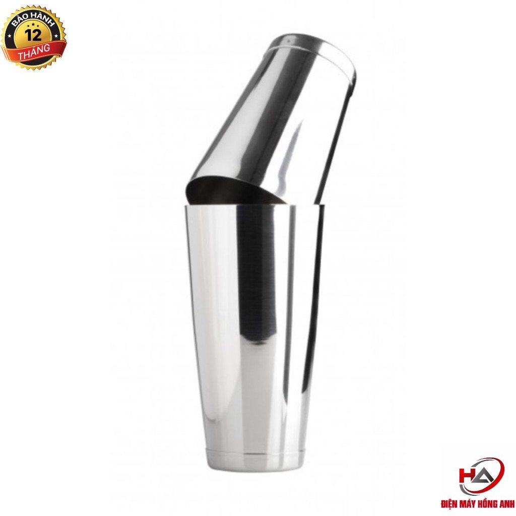 Bình lắc coocktail - Shaker boston 2 mảnh inox