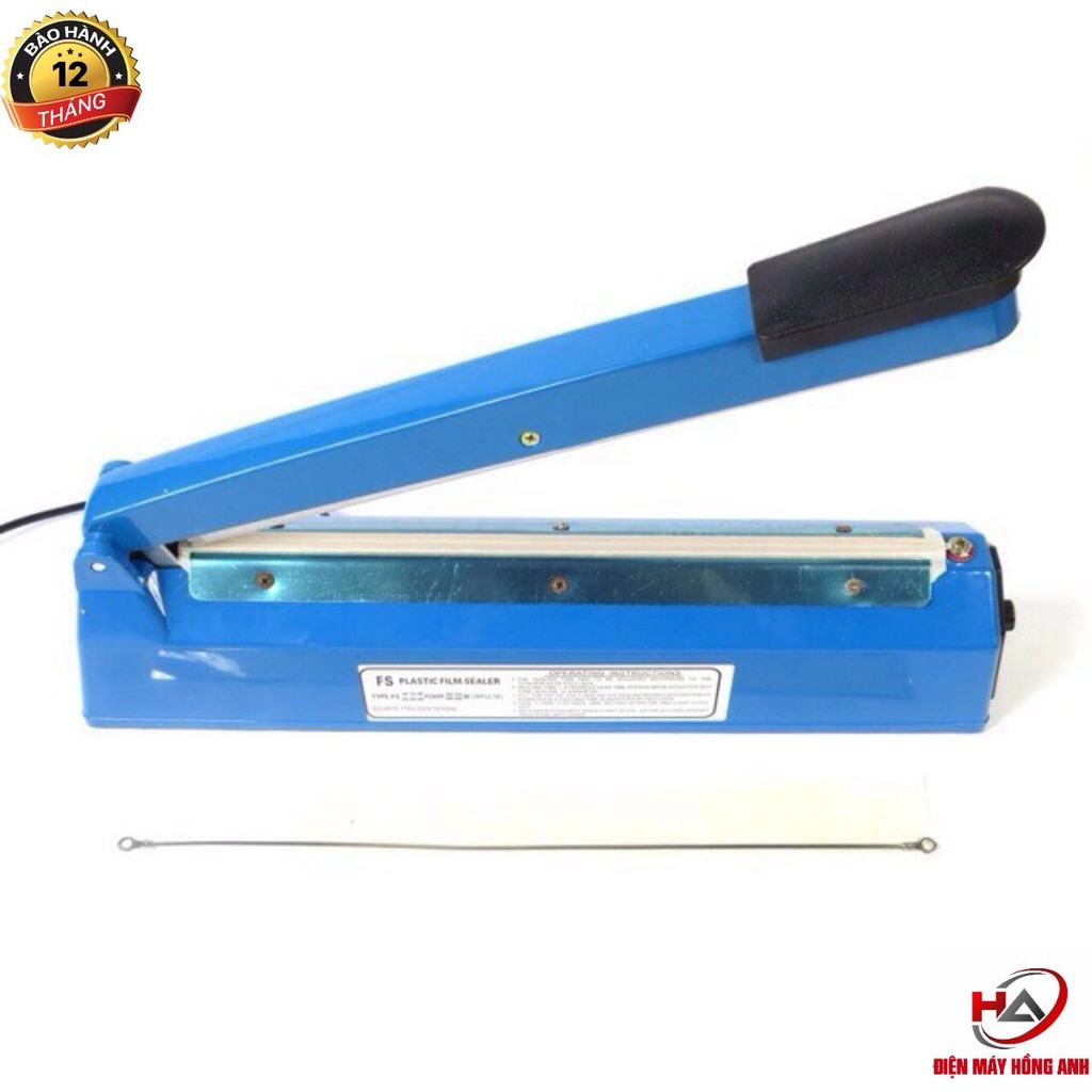 Máy hàn miệng túi 30cm( xanh vỏ sắt)+ 1 thanh dây hàn