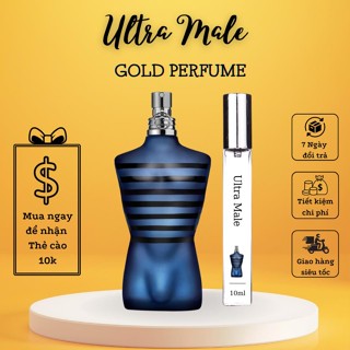 Nước hoa nam Jean Paul Gaultier Ultra Male EDP hương thơm sexy ,phóng khoáng , cuốn hút dạng chiết