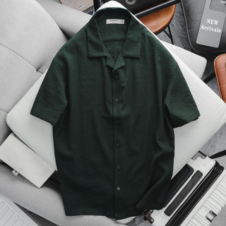 Áo Sơ Mi Nam Basic Linen Cuban ICONDENIM SMID0194