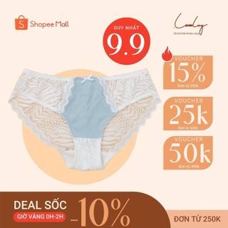 Quần lót nữ LAMLUY thiết kế phối ren gợi cảm, thiết kế và màu sắc đa dạng 1QCB3