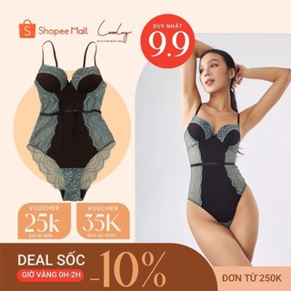 Bodysuit nữ LAMLUY thiết kế ren gợi cảm 1B00NM