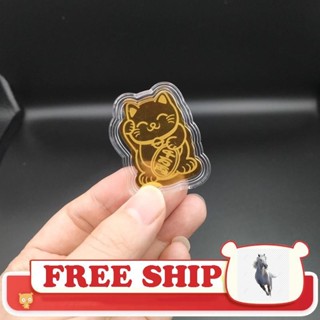 Mèo dán thần tài lung linh cho nhiều mẫu điện thoại tài lộc