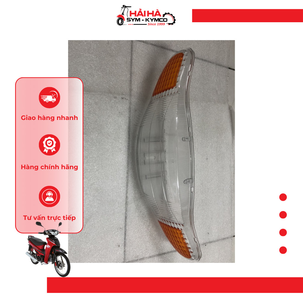 Kiếng pha/ Chụp đèn trước xe Magic S mã M36 [Chính hãng SYM]