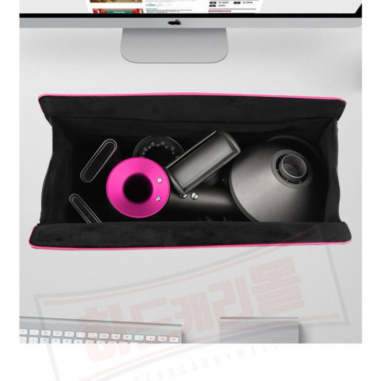 [Bảo Hành] [Chính hãng mới] Túi đựng máy sấy tóc Dyson chính hãng, vải nhung, màu đen, tiện lợi khi 