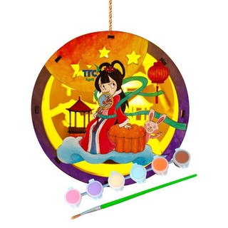 QUÀ TẶNG KHÔNG BÁN - Bộ Quà Tặng Lồng Đèn tô màu sáng tạo (Mẫu ngẫu nhiên)