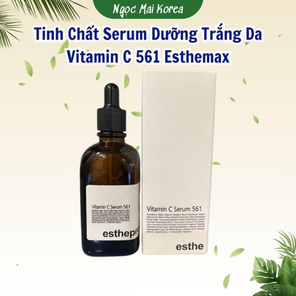 (CHÍNH HÃNG) Tinh Chất Serum Dưỡng Trắng Da Vitamin C 561 Esthemax Dưỡng Trắng Da Và Chống Lão Hóa
