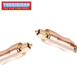 Cáp Quang (Toslink Optical) đầu mạ vàng 24k dài 10m