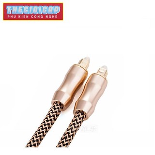 Cáp Quang (Toslink Optical) đầu mạ vàng 24k dài 10m