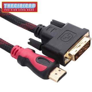Cáp chuyển đổi HDMI to DVI 3m (đen phối đỏ)