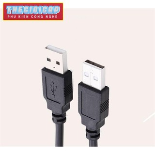 Cáp USB hai đầu đực dài 1.5m (Đen)