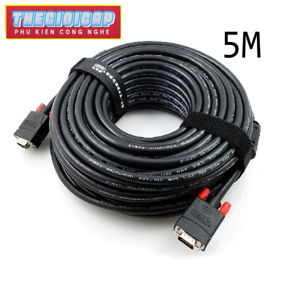 Cáp VGA 5m Unitek Y-C505A