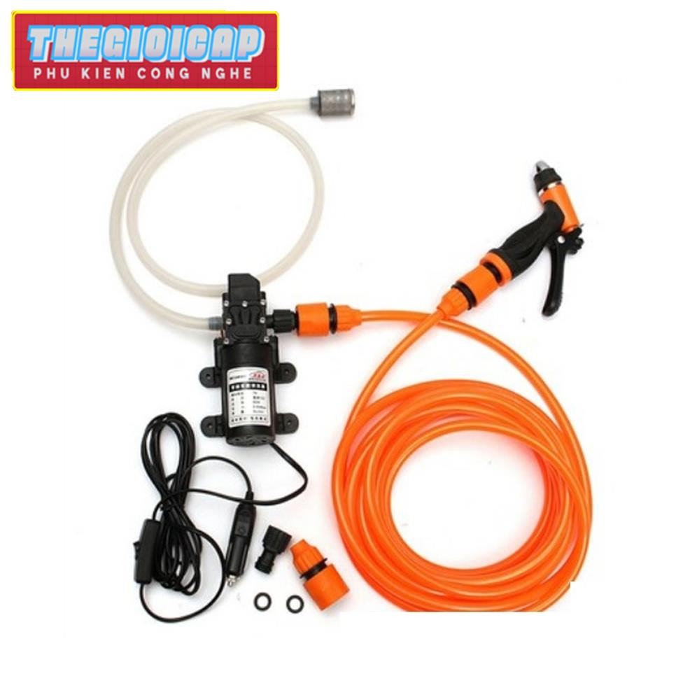 Bộ Máy Bơm Áp Lực Xịt Rửa Xe Mini
