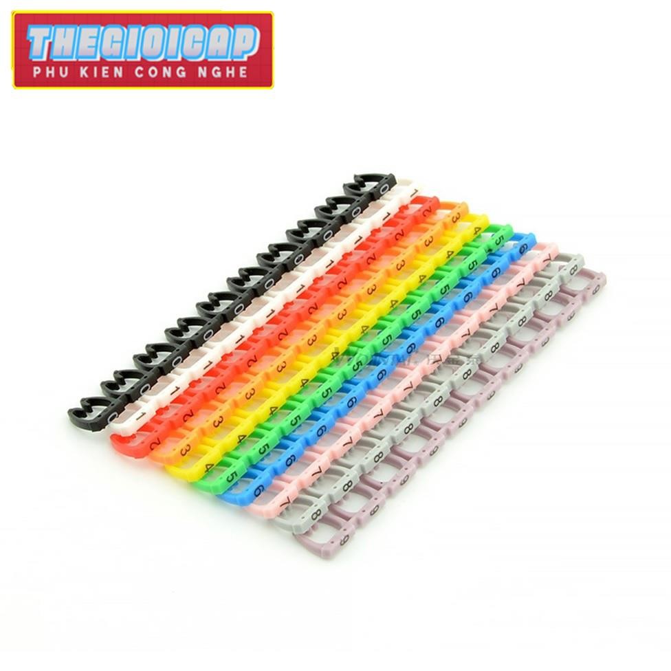 Vỉ đánh số dây mạng Cat5