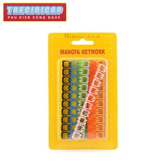 Vỉ đánh số dây mạng Cat5