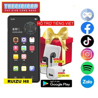 Máy nghe nhạc android mp4 màn hình cảm ứng 4.0 inch bluetooth wifi ruizu h8 - bản quốc tế