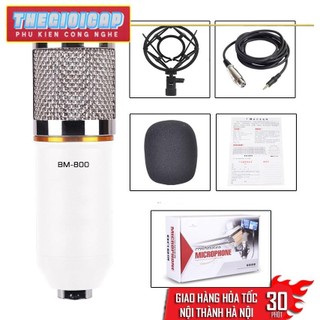 Bộ micro thu âm BM800 Chuyên Nghệp Cao Cấp