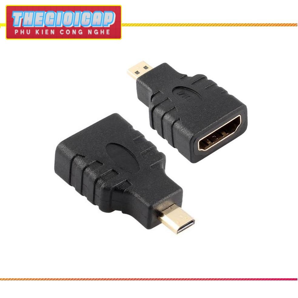Đầu Chuyển Micro HDMI sang HDMI (Đen)